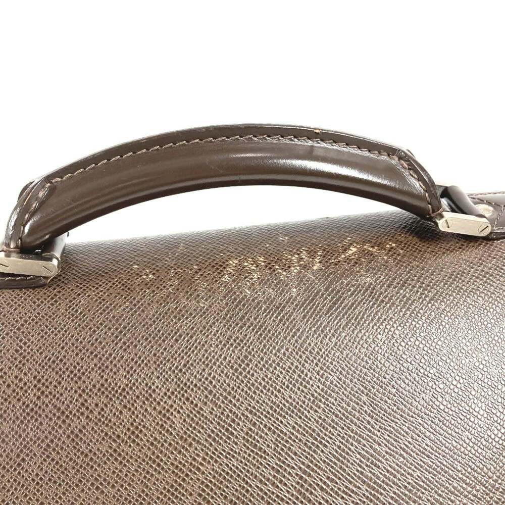 LOUIS VUITTON Brown Leather Tote Bag - Picture 9 of 16
